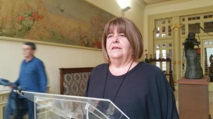 La diputada del grup mixt i expresidenta del Parlament, Xelo Huertas.