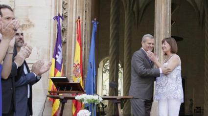 El conseller de Territori, Energia i Mobilitat, Joan Boned durant la presa de possessió el passat mes de juliol.