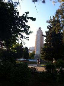 Monument de la Feixina en una imatge d'arxiu.