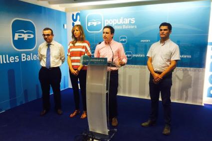 Ferrer ha presentat la conferència política. 