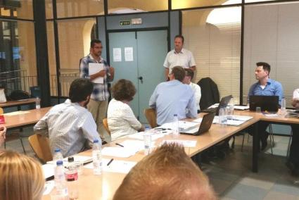 Els representants dels projectes es varen reunir aquesta setmana al centre Flassaders de Palma. 