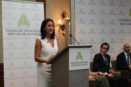 La presidenta de la FEHM, Inmaculada de Benito en una imatge d'arxiu.