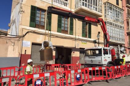 Comença la retirada dels contenidors de recollida neumàtica de Palma.