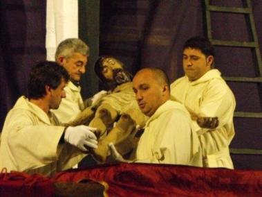 Davallament divendres sant 2009.