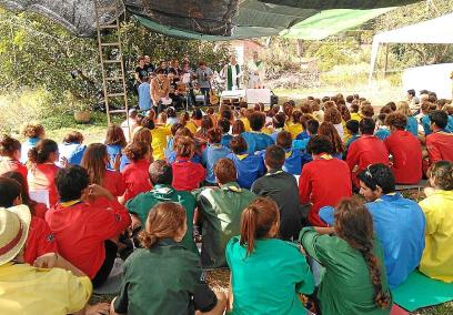 Els escoltes sollerics van dur a terme unes olimíades rurals