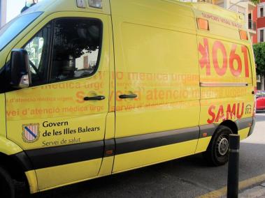 Una ambulància del SAMU 061.