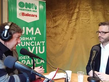 El batle de Palma, José Hila, durant l'entrevista concedida la setmana passada a Ona Mediterrània/dBalears.