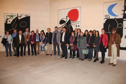 Reunió del patronat de la Fundació Pilar i Joan Miró.