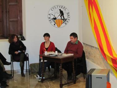 Un moment de l'acte celebrat a Can Dulce.