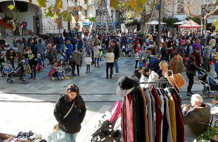 Animació a la primera edició de la Fira de la Il·lusió