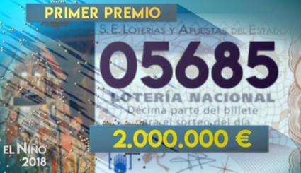 El número 5.685 ha estat agraciat amb la 'grossa'.