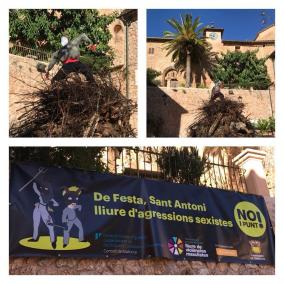Fornalutx se suma per Sant Antoni a la campanya ‘No i punt’