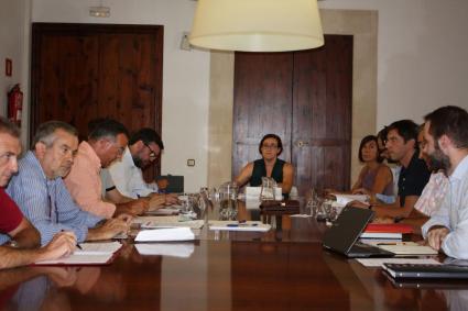 Imatge d'arxiu d'una reunió de la Societat Palau de Congresos de Palma.