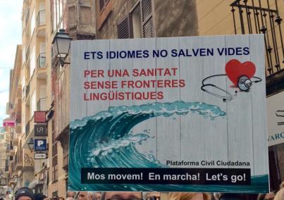 Imatge d'un cartell de la manifestació.