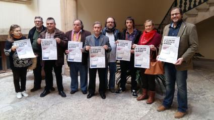 Presentació de l'acte d'homenatge aquest dimarts a Palma.