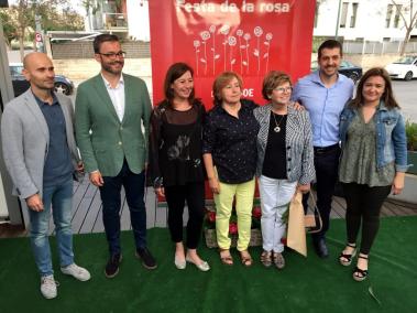 L'Agrupació del PSIB de Palma-Eixample ha celebrat aquest cap de setmana, la 'Festa de la Rosa'.