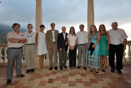 Autoritats i personalitats que varen assistir als actes.