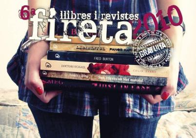 Imatge del cartell d'una de les edicions de La Fireta Gratuïta de Llibres que organitza Palmajove.