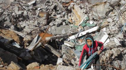 Fotograma del curtmetratge 'Gaza' dirigit per Carles Bover.