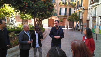 Balboa i Noguera durant l'acte celebrat aquest dissabte.