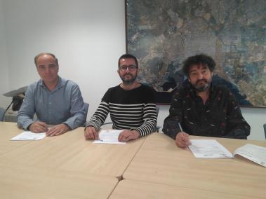 El conveni ha estat signat pel regidor de Mobilitat, Joan Ferrer, el president de Pimeco, Antoni Fuster, i el president d'Afedeco, Antoni Gayà.