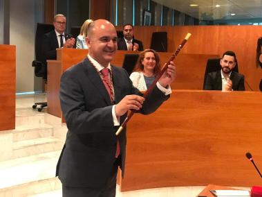 Vicent Marí es va convertir en el nou president del Consell d'Eivissa.