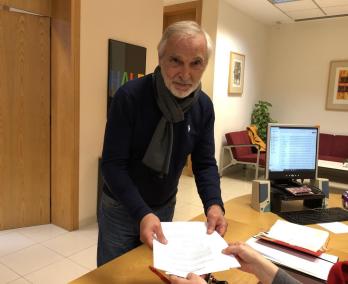 El portaveu socialista, Gori Estarellas, ha defensat les xifres de l'anterior equip de govern.