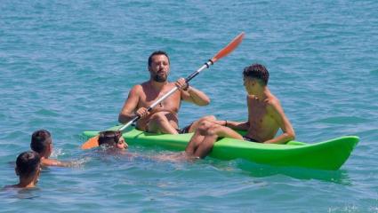 Matteo Salvini on summer campaign on Italian beaches