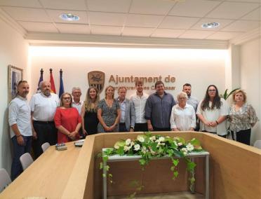 Imatge de la corporació municipal de Sant Llorenç.