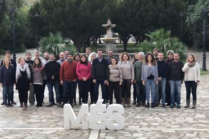 Imatge de l'executiva extraordinària de MÉS per Mallorca celebrada a Lluc aquest dissabte.