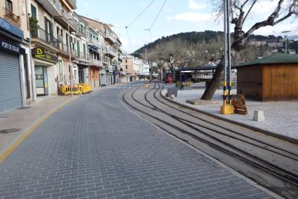 Sóller paralitzat pel coronavirus