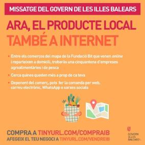 El producte local ja es pot trobar a internet.