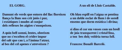 ‘El Gorg’. Un quadre i una poesia