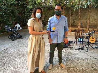 Noelia Martín recollí el premi.