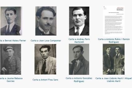 L'espai web dedicat a la memòria democràtica publica les primeres cartes de familiars a les víctimes.