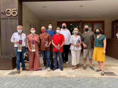 Imatge del representants dels premis Bòtil 2020.