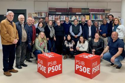 Imatge de l'agrupació del PSIB-PSOE de Llucmajor.