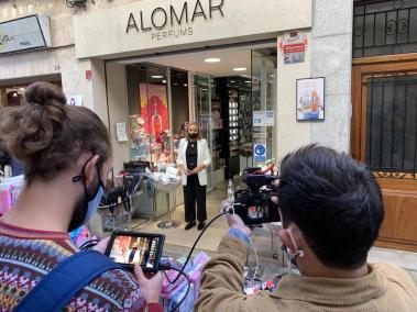 Enllestit el rodatge de l'espot publicitari del comerç solleric