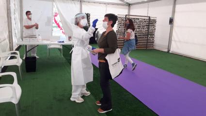 Manacor realiza el primer cribaje masivo de Mallorca para detectar positivos de COVID.