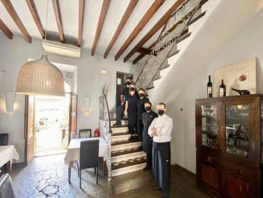 Kiko Martorell amb el seu equip.