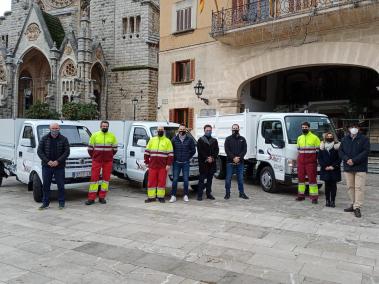 Sóller2010 estrena tres camions per a la neteja viària