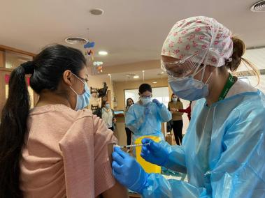 Els usuaris i treballadors de Bell Entorn reben la segona dosi de la vacuna