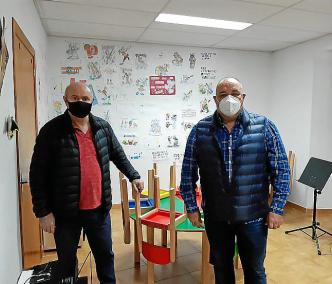 Miquel Nadal i Joan Vercher en una imatge d’arxiu.