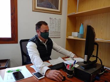 EL regidor, Jaume Bestard.