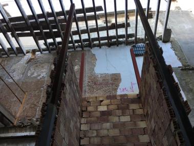 Estat actual de les obres.