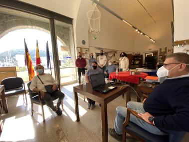 Dues usuàries han estrenat les instal·lacions que estaran obertes dos dies per setmana.