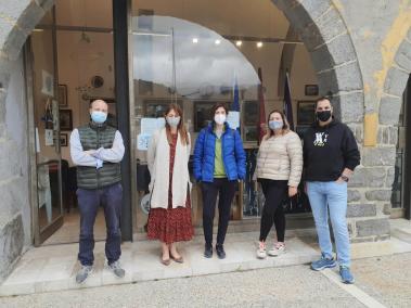 Toni Timoner, Marga Sureda, Eli López, Anaïs Perrotte i Juan Oliver.