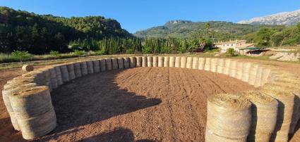Queda instal·lat el "Teatre a la Terra"