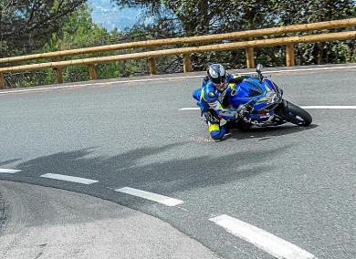 Els motoristes prefereixen la carretera Ma-10 per les curves.