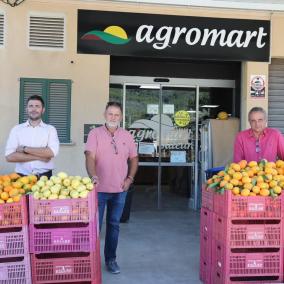 La Cooperativa i Agromart col·laboren per distribuir els cítrics sollerics